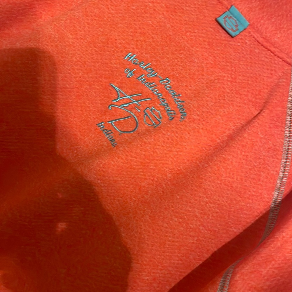 Harley-Davidson Orange Teddy Jacket